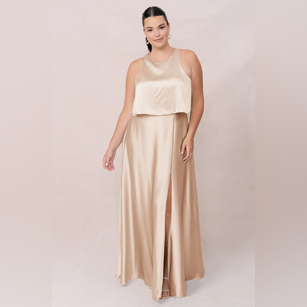 Revelry Wren Satin Dress